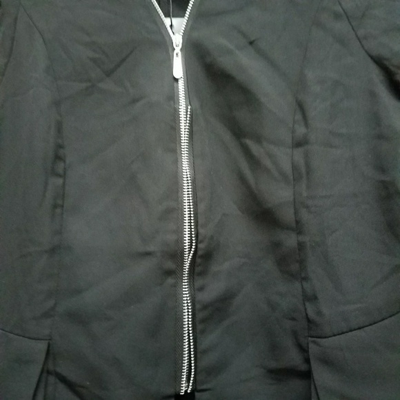 🔔Yesstyle Chiffon Hem Blazer - Picture 3 of 5